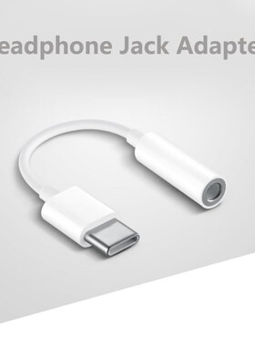 Type C To Audio Port Adapter Cable 3.5mm Earphones Headphon