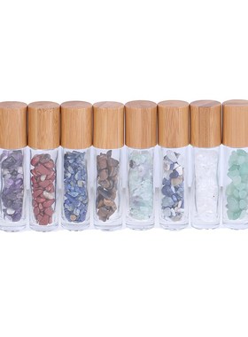 1pcs 10ml Natural Gemstone Roller Ball 10ml Essential Oil R