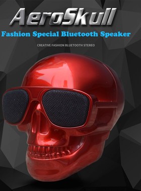 Skull Speaker Subwoofer Portable Wireless Mobile Mini Blueto