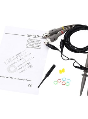 P6060 Professional Oscilloscope Probe Kit  60MHZ X10 X1 port