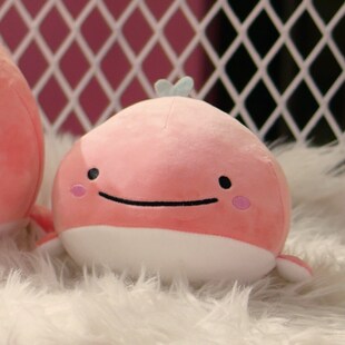 15CM Cute Down Cotton Whale Plush Toy Super Soft Dolphin Pi