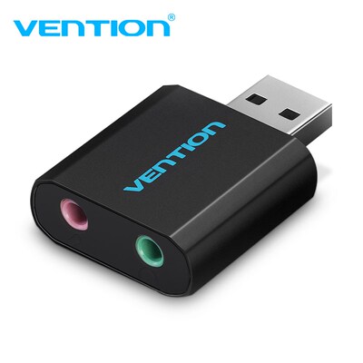 Vention USB Sound Card USB Audio Interface headphone Adapter