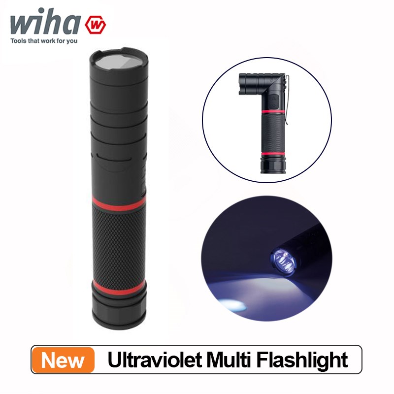 Wiha Ultraviolet Multifunction Flashlight Car Survival Hamme图片