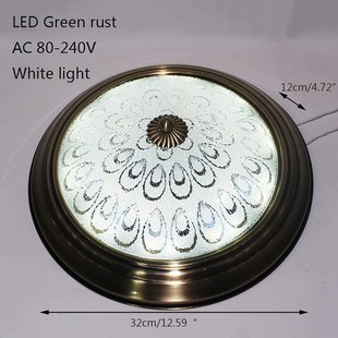 Vintage industrial iron glass Ceiling Lights Plafonnier LED