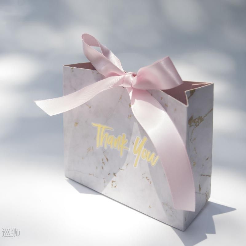 marbled candy box wedding favors gift box marble style with