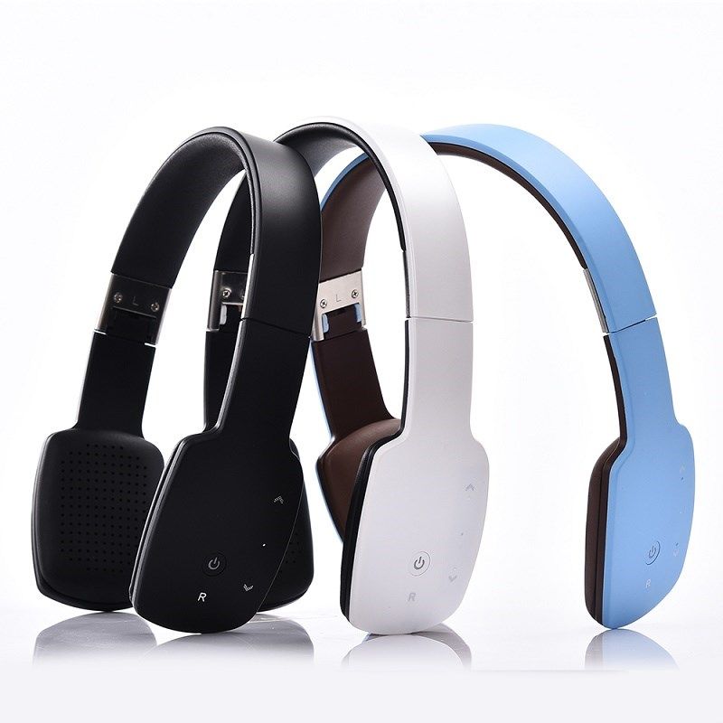 Bluetooth Headphone Headband Wireless Wired Headset 3.5mm Li