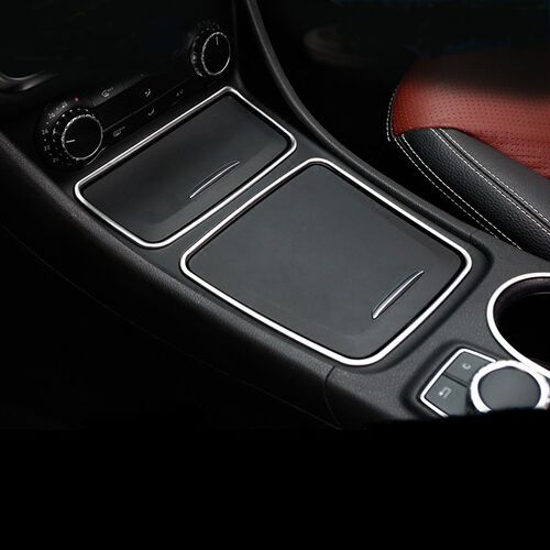 Car Center Console Ashtray Holder Storage Box Trim Frame  Me