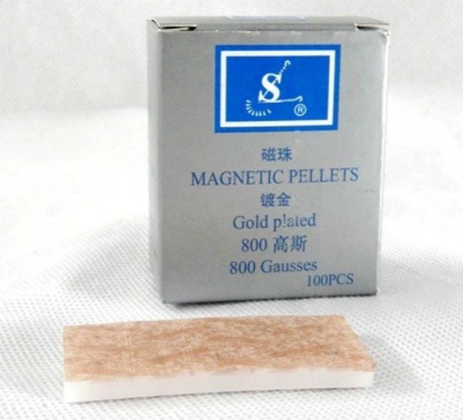 100pcs Good effect High Quality 800Gausses Ear magnetic the