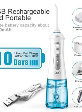 Hot 3 Modes Rechargeable Oral Irrigator Portable Dental Wat