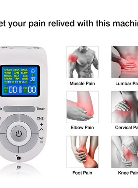 12/15 Modes Tens nit EMS Muscle Stimulation Massage Low Freq