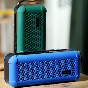 AUX Input HiFi Stereo Sound Bass Bluetooth Speaker Outdoor P