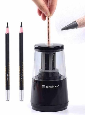 Electric Pencil Sharpener Heavy-duty Helical Blade Fast Shar