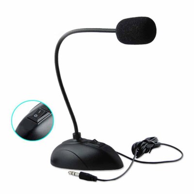 Wired Base Desktop Microphone Mobile Phone Karaoke Gaming M