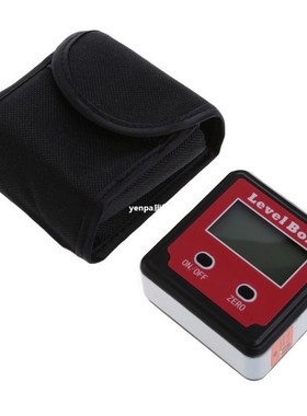 Digital Inclinometer Spirit Level Box Protractor Angle Finde