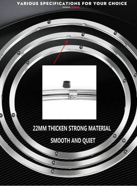 HQ PGRADE Stainless Steel Table Turntable Base Marble Glass