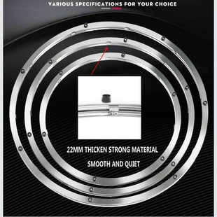 HQ PGRADE Stainless Steel Table Turntable Base Marble Glass