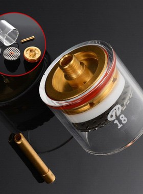 5pcs IG Welding orch  Champagne Nozzle Stubby  Gas Collet No