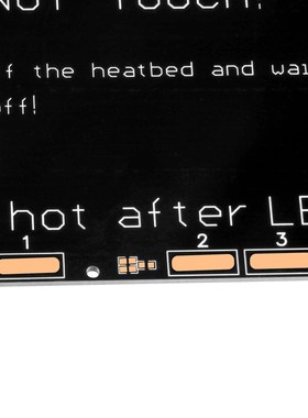 Upgraded Heatbed 12V Round Corner MK2A 3D Printer Heatbed Al