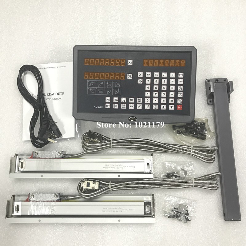 Free shipping high precision instruts lathe  ll 2 axis DRO d