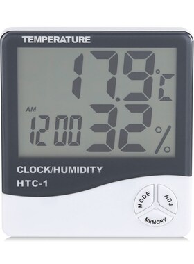 Digital LCD Indoor Thermometer Hygrometer Temperature Humidi