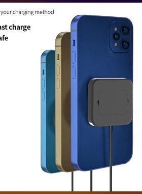 15W Magnetic Wireless Charger Fast Charging USB C Magnet Ad