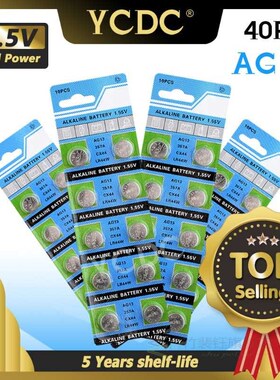 40x Coin Cell Battery 1.55V SP303 SR1154 SR44 SR44SW SR44W S