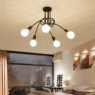 American wrought iron LED Ceiling Lights living room modern