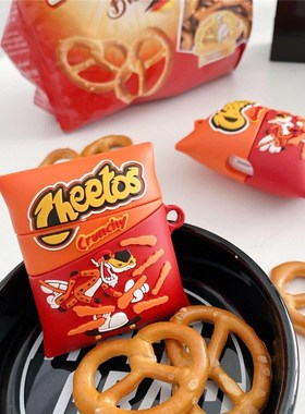 3D Multi Snacks Design Candy Crisps Silicone Case for AirPod