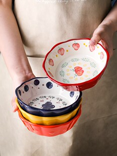 Japanese fruit salad bowl cute dessert bowl breakfast bowl h