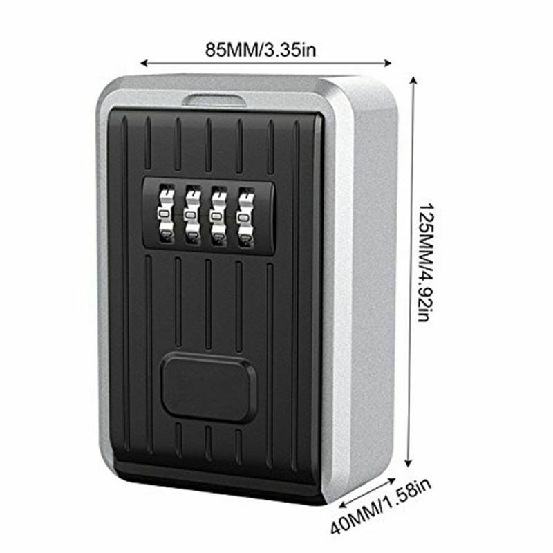 Indoor Outdoor 4 Digit Door Lock Combination Safety Lock Cod