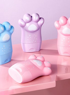 Cute Cat Paw Design Peach Fragrance Moisture Anti Chapping