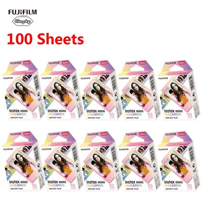10 100 Sheets Fujifilm Instax Mini Film Instant Camera mini