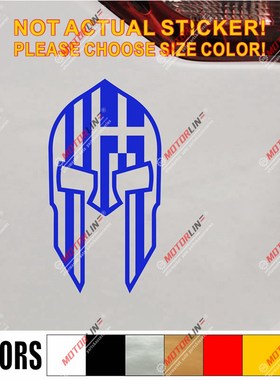 Ancient Greece Flag Sparta Molon Labe Spartan Decal Sticker