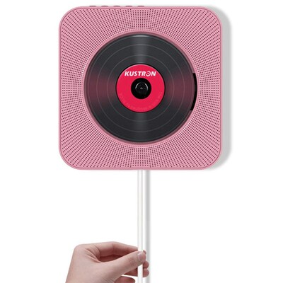 Kustron Wall Mounted Bluetooth Cd Player Bluetooth Prenatal