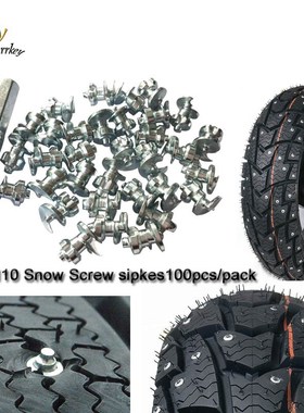 100PCS MS110 Winter ires Studs/Wheel Lugs Snow Spikes for ir