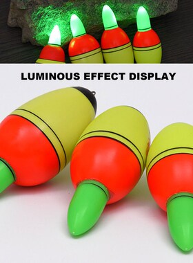 5Pcs Double Optical Interchange Night Led Electronic Luminou