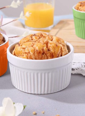 140ML Oven Safe Souffle Ramekins for Creme Brulee Lava Cake