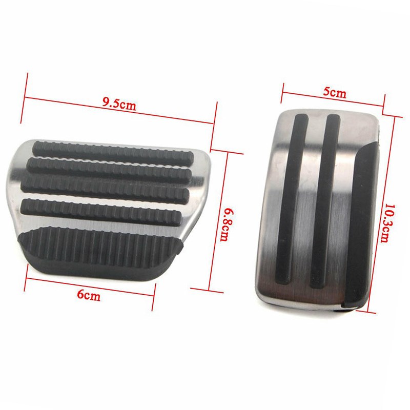 New Car Foot Rest Pedal Pad Fuel Brake Covers AT for Qashqai