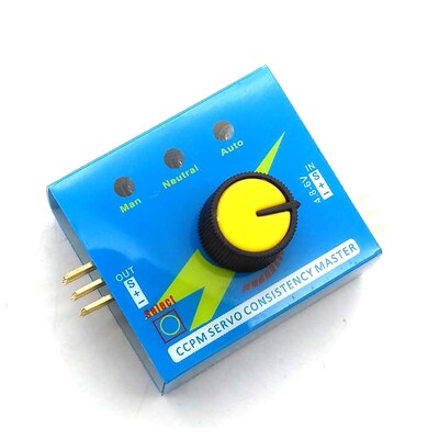 Steering Gear Tester Servo Motor Tester 3 Switch Mode for RC