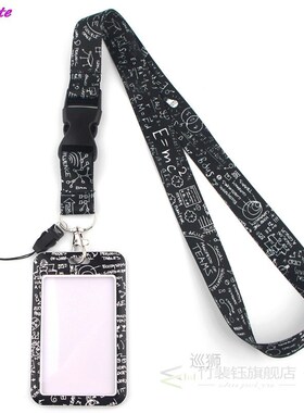 Ransitute R1429 Equation Creative Lanyard Card Holder Studen