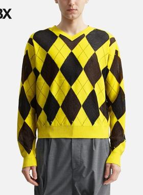 MASU Reversed Argyle Sweater 针织衫男HBX