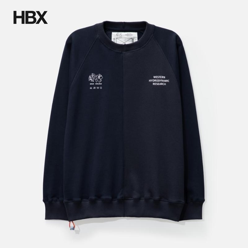 SPACE AVAILABLE SA X WHR UPCYCLED LOGO SWEATSHIRT 无帽卫衣男