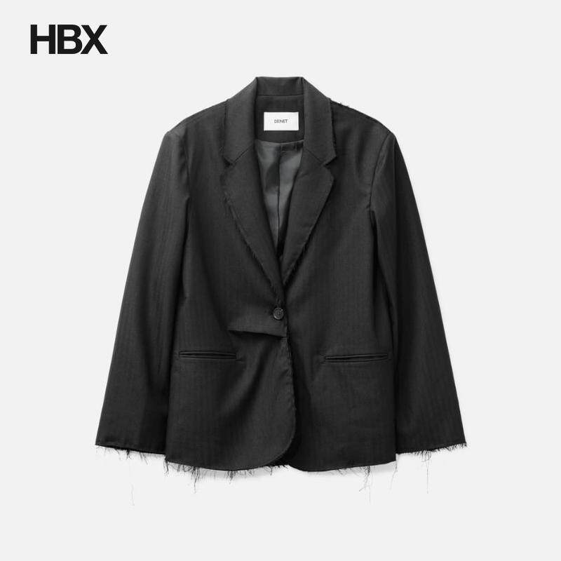 DEINET Rough Cut Detail Blazer 西装外套 HBX
