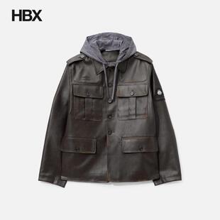 Umbro/茵宝 X Slam Jam Eco Leather Service Jacket 外套男HBX