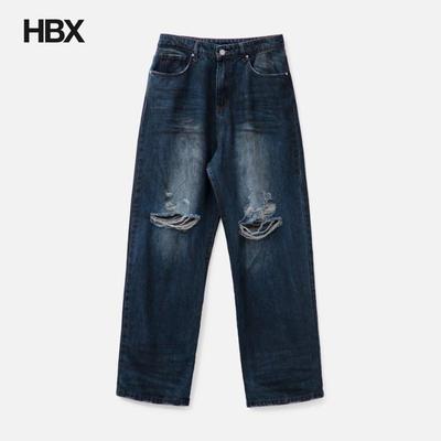 BASKETCASE Lax Blowout Denim Pants 牛仔裤男HBX