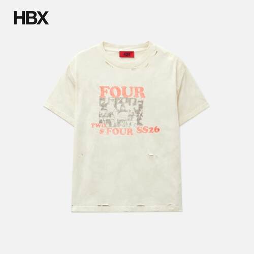 424 COLLAGE ROLLING STONES TEE 短袖T恤男HBX