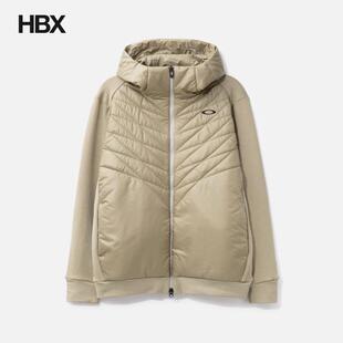 Oakley/欧克利 HYBRID PUFF FLEECE 保暖帽衫卫衣男HBX
