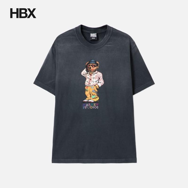 Market Folk Fitted Bear T-Shirt 短袖T恤男HBX