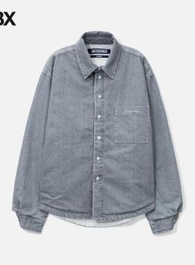 Jacquemus The de-Nlmes denim shirt 牛仔外套夹克男HBX