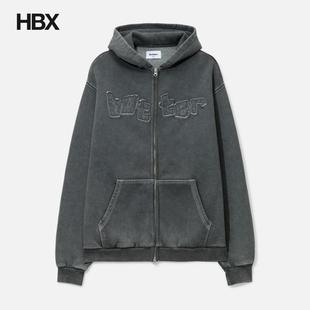 Wash Zip Thru Butter 帽衫 Mineral Hood 外套男HBX Goods
